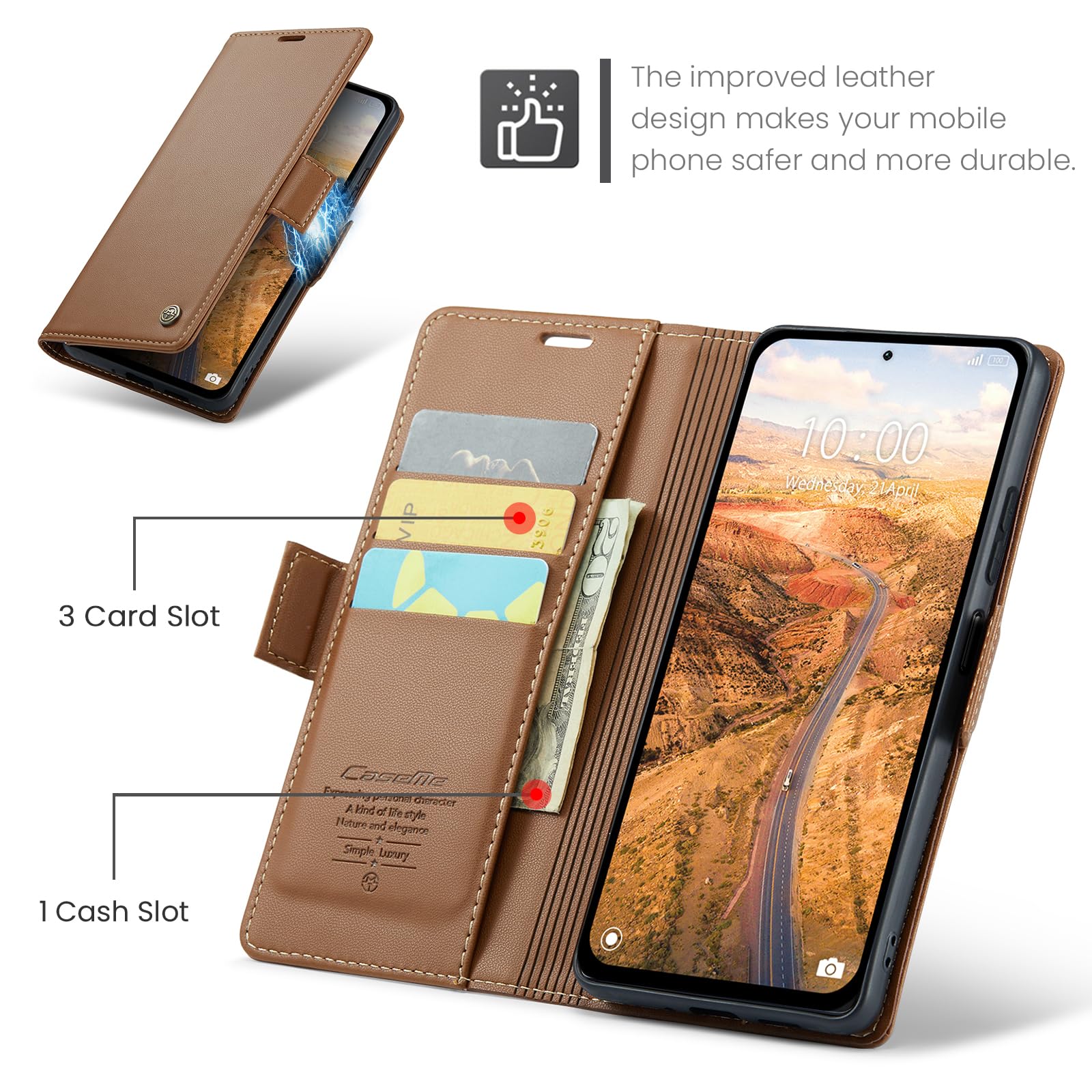 COVER PER XIAOMI Redmi Note 13 Pro 4G Custodia protettiva posteriore