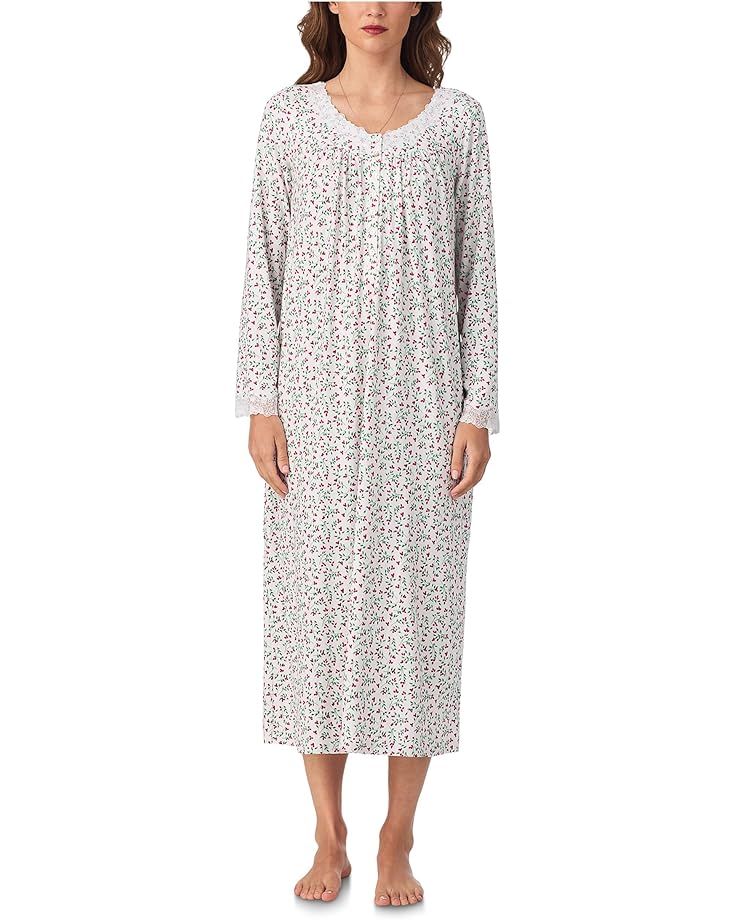 Eileen West Sweater Knit 50" Ballet Long Sleeve Nightgown - Main View