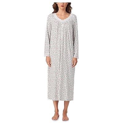 Eileen West Sweater Knit 50 Ballet Long Sleeve Nightgown Women