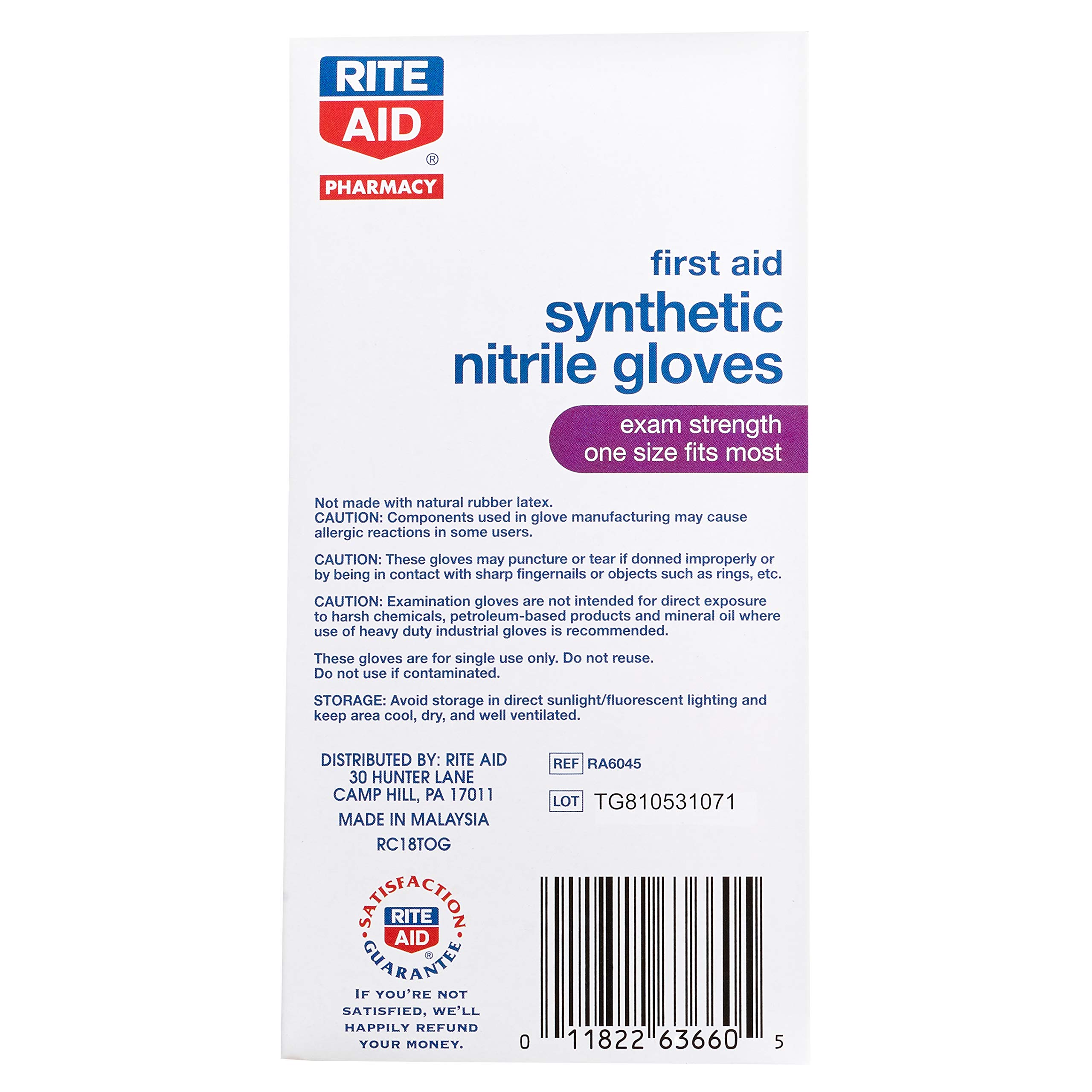 Hand Gloves Rite Aid Rubber Gloves Rite Aid First Aid Synthetic