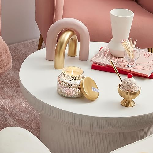 Miniatura 5 de Capri Blue Mercury - Vela en tarro iridiscente de 19 onzas, vainilla habana