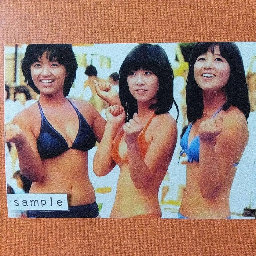 榊原郁恵 ビキニ Amazon.co.jp: 石野真子·大場久美子·榊原郁恵 水着写真② 水泳大会 : おもちゃ