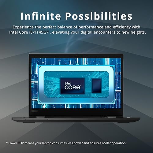 Miniatura 7 de Lenovo ThinkPad L13 Yoga 2 en 1 13.3 pulgadas FHD portátil con pantalla táctil, Intel i5-1145G7, 16 GB de RAM, 2 TB SSD, gráficos Intel Iris Xe,