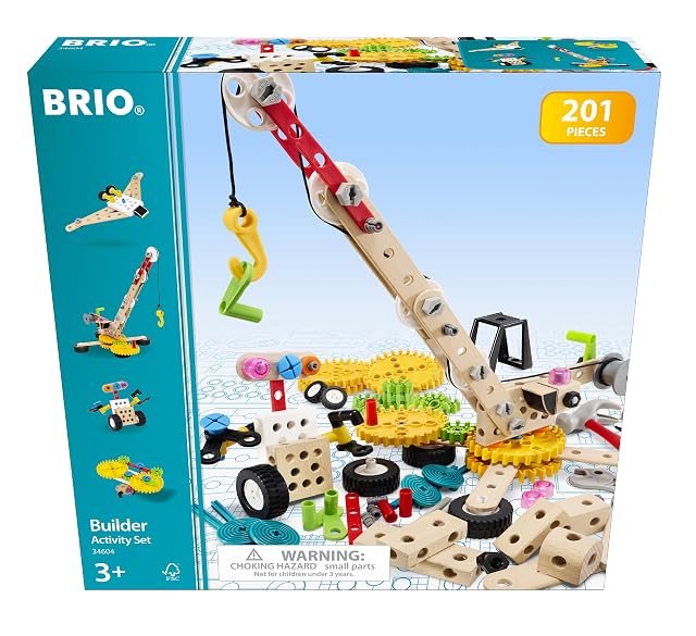 BRIO Builder - Set de construcción Activa, Juego de construcción +3 años