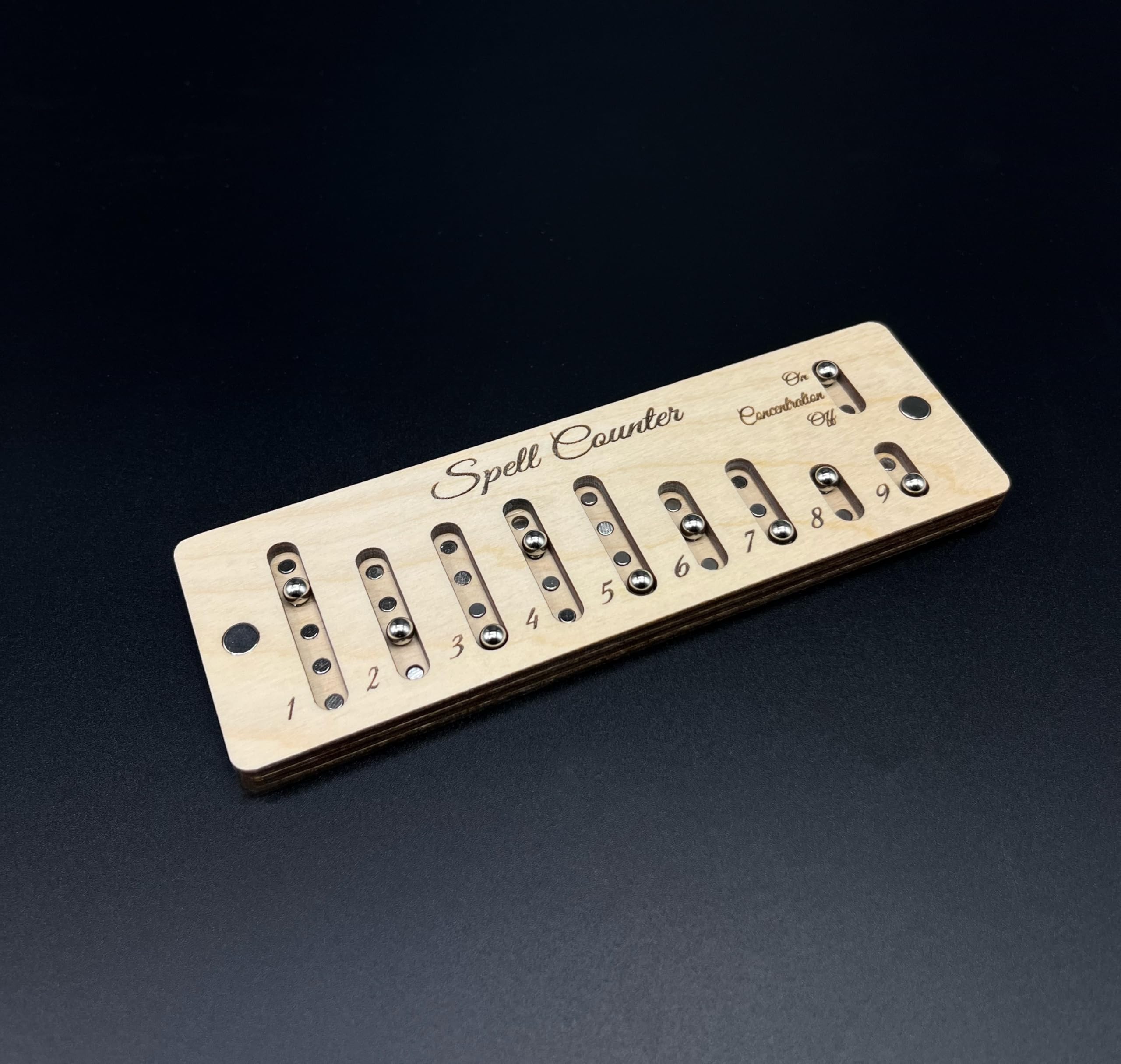Magnetic Spell Slot Tracker Wood for DND 5e-image-25