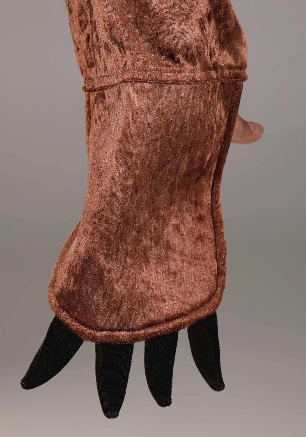 Fun Costumes Masha and The Bear Men's Bear Costume - Jumpsuit, Hood, Mitts, Shoe Covers - Image 6