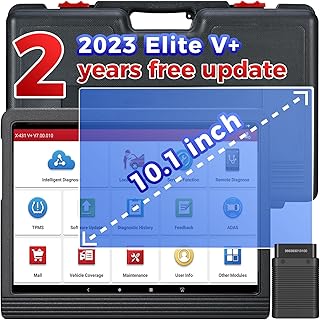Launch X431 V+ 4.0, 2022 New Full System Scan Tool (Upgrade of X431 PROS V), 31+ Service Functions Auto Diagnostic Scanner, ECU Coding, AutoAuth for FCA SGW, VAG Guided Functions, 2 Years Free Update