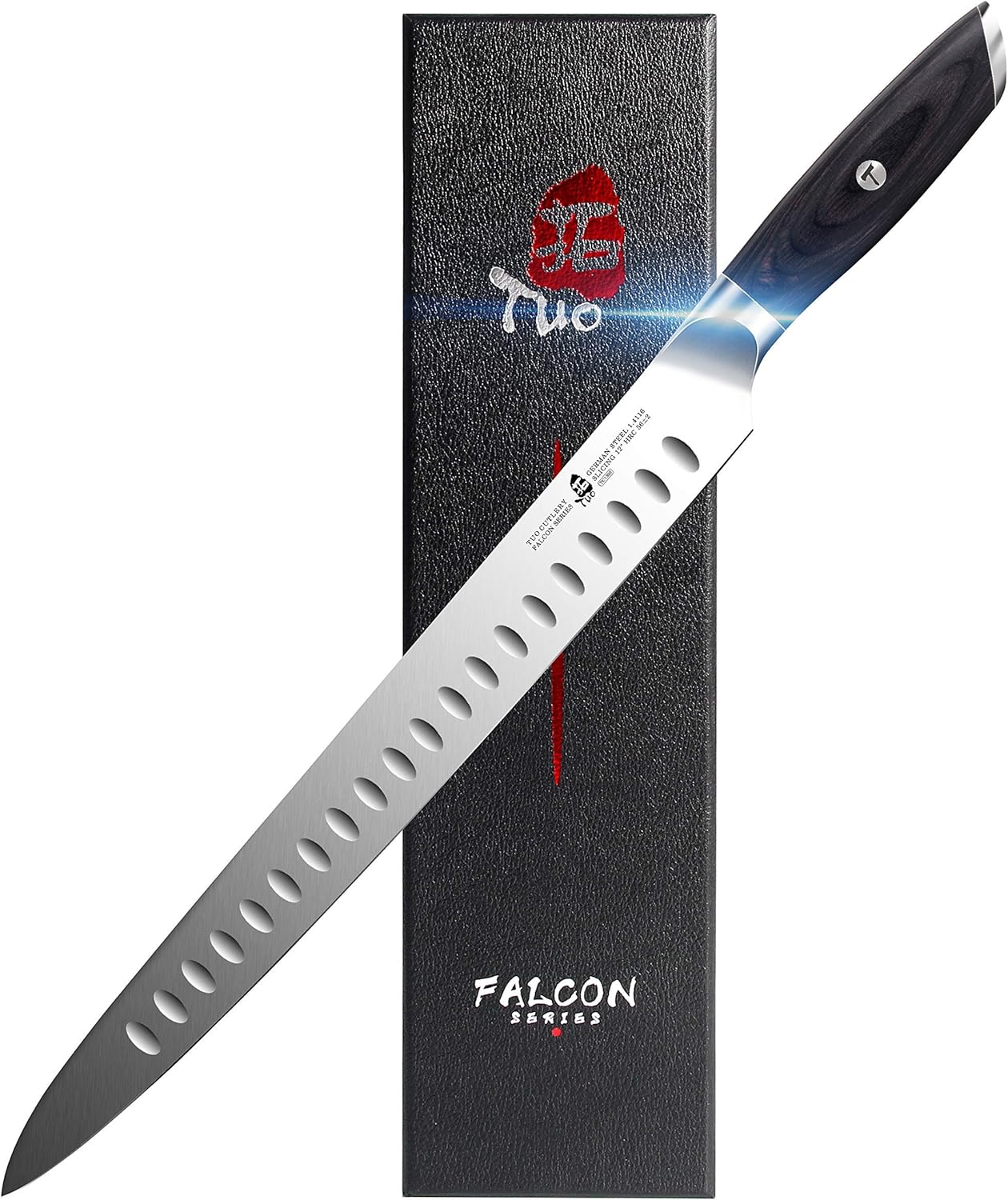 TUO Slicing Carving Knife 12 inch Slicing Knife Carving Knife Long
