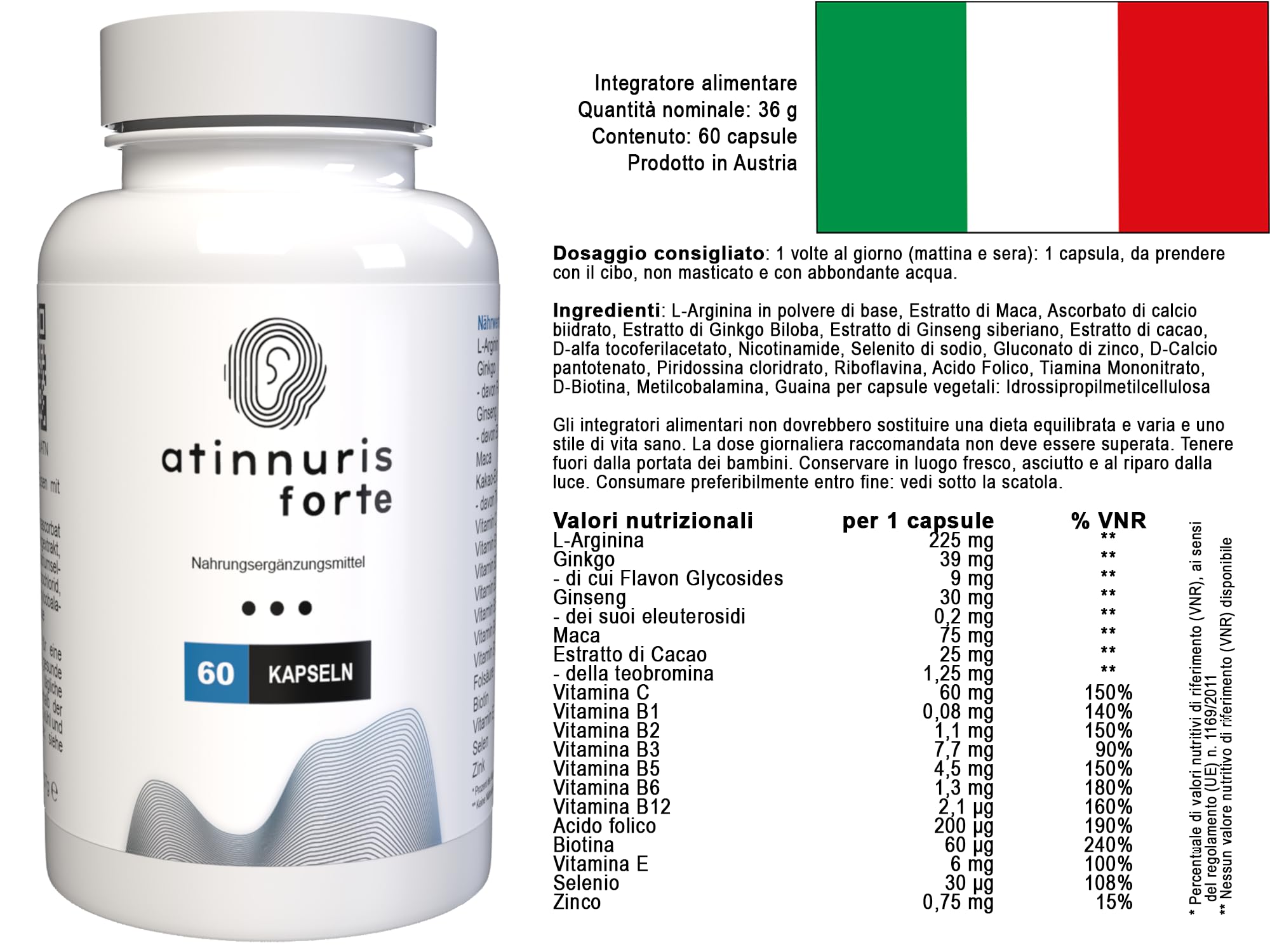 Forte - 120 capsule, confezione da 2