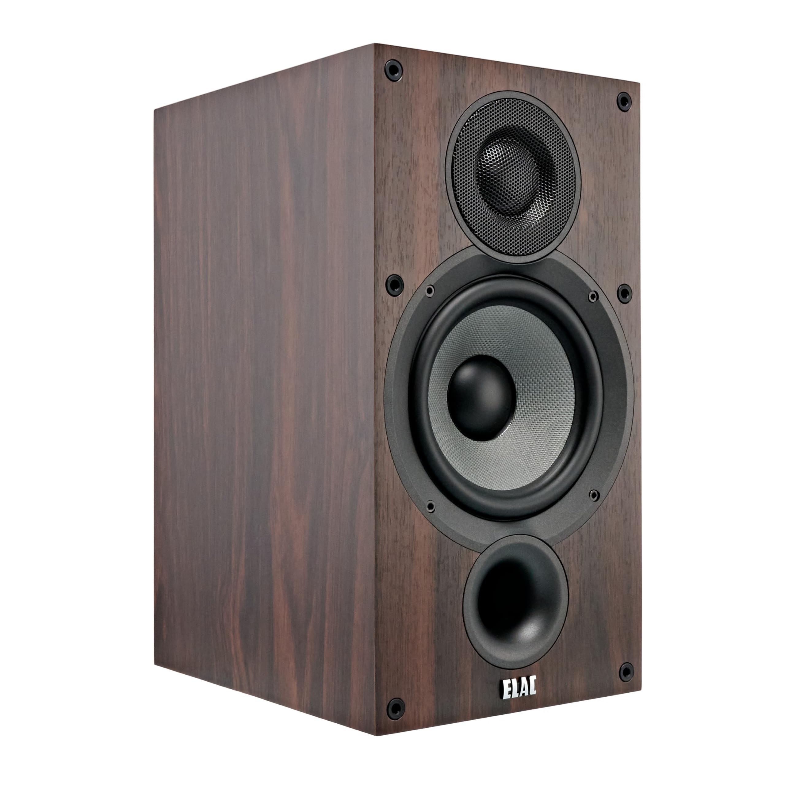 ELAC Debut B6.2 Bookshelf Speakers - Walnut (Limited Edition