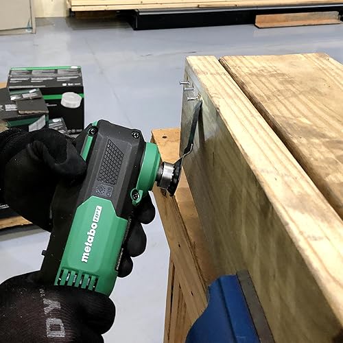 Miniatura 4 de Metabo HPT Multiherramienta oscilante MultiVolt de 18 V  Solo herramienta - Sin batería  Corte de alta velocidad  Baja vibración y ruido  Garantía