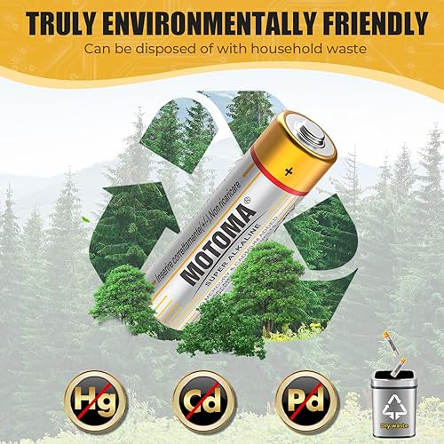 Miniatura 7 de Pilas alcalinas AAA y AA, 24 pilas dobles A y 24 triples A, baterías de energía de larga duración para dispositivos electrónicos domésticos,