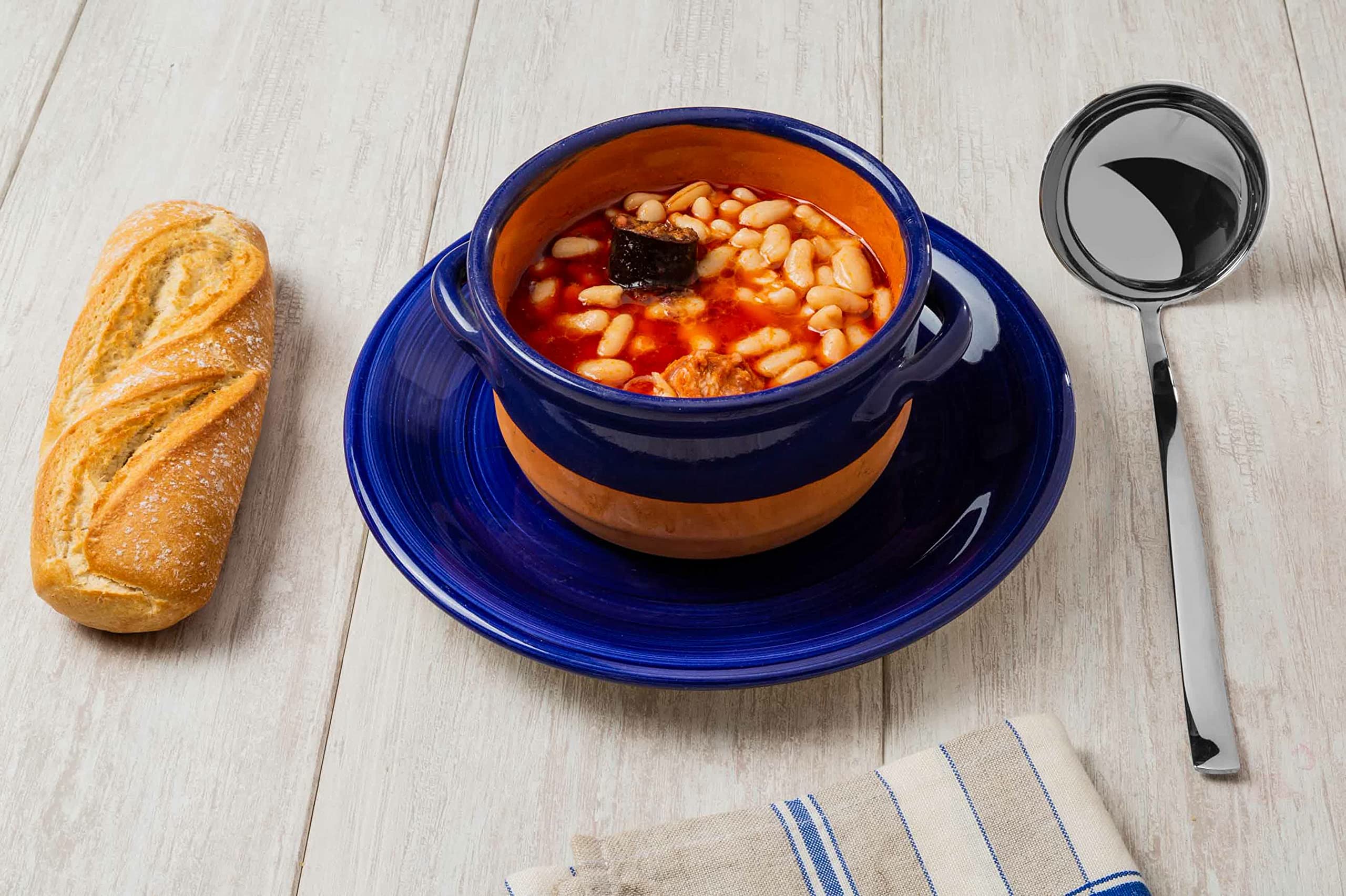 Arcos Cazo para Sopa en Acero Inoxidable 18/10, Monoblock de una Pieza, 275 mm, Espesor 3 mm, Ideal para Cocinar, Serie Capri