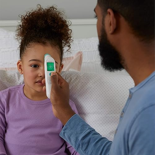 Miniatura 6 de Braun TempleSwipe - Termómetro digital con guía de temperatura codificada por colores, adultos, bebés, niños pequeños y niños