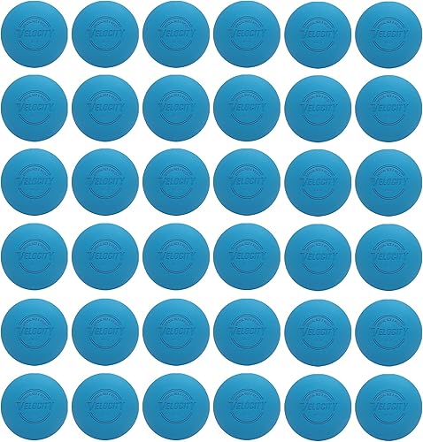 Miniatura 45 de Pelotas de lacrosse Velocity - 1, 2, 3, 6, 12, 18, 24, 36, 60 y 120 paquetes - para práctica, tamaño oficial aprobado por la NFHS y la universidad