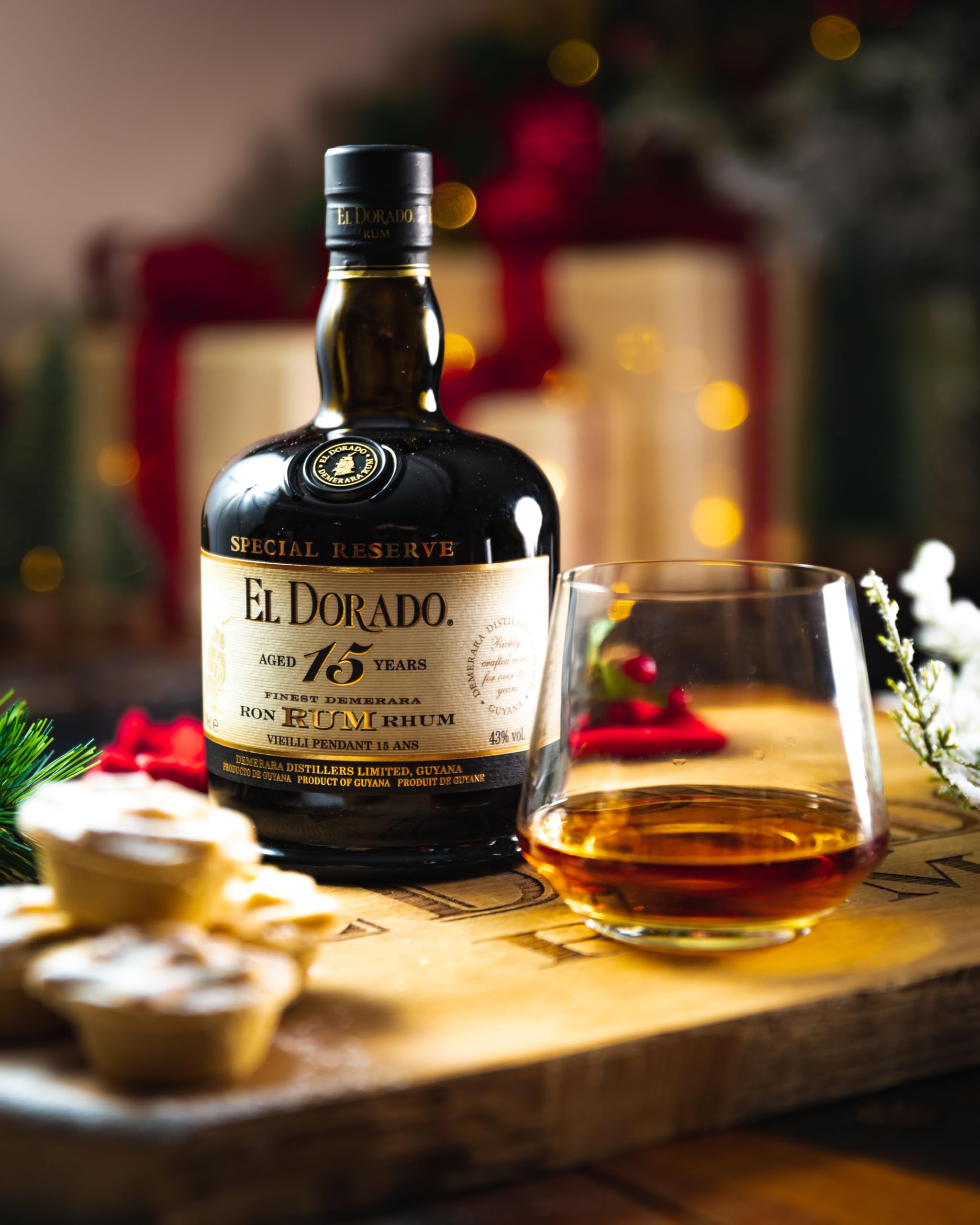 未開栓 EL DORADO 15年 700ml 43% ラム酒 Amazon.co.jp: エルドラド デメララ 15年 [ ラム 700ml ] [並行輸入品