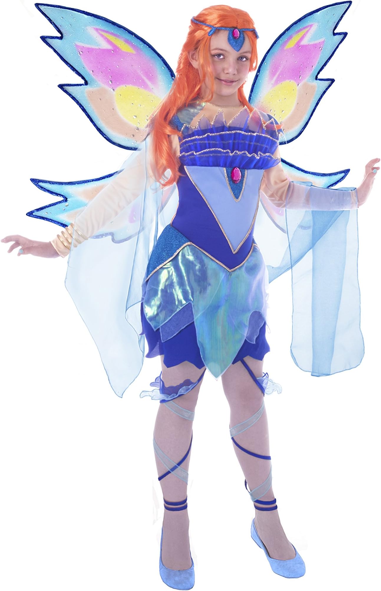 Ciao 11180 – Bloom Bloomix Costume Winx Club 7-9 anni Bloom (Blu, Azzurro)