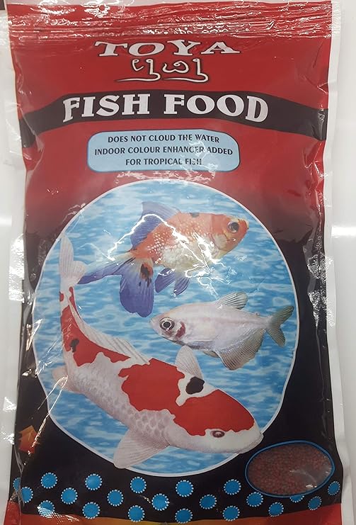 Buy Toya Floating Type Fish Food for Big Fishes (500 Grams) Online at