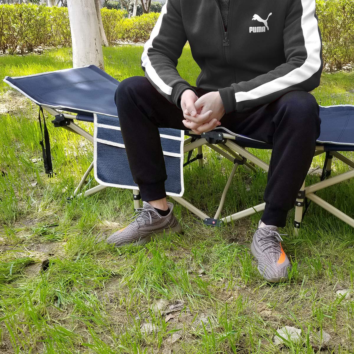 Soges Campingbett Feldbett Tragbares Faltbares Bett Produktbild-Vorschau 11