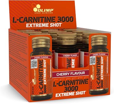 Olimp Nutrition L-Carnitine 3000 Extreme Shot, Cherry - 9 x 25 ml.