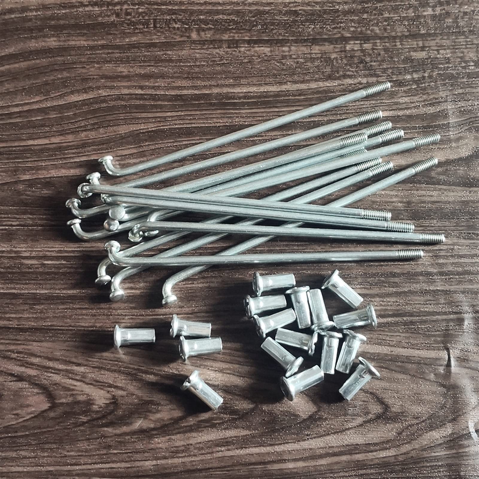 36pcs/lot Motorradspeichen 4.0mm*50-180mm Elektrische Motorradräder Speichen for JH70 GN250 400 125 (Color : 162mm)
