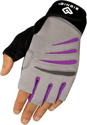 Guantes BIONIC para mujer con tecnología de ajuste natural grismorado par
