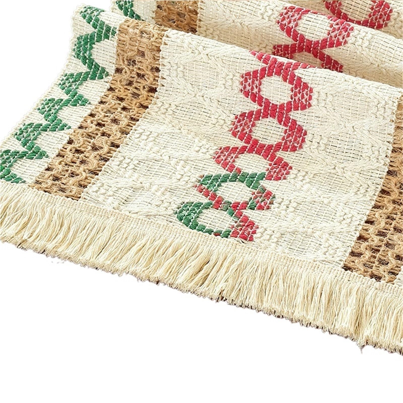Woven Placemats Placemats Woven Cotton Hemp Rope Placemat Table Decor For And Linen Fabric Kitchen