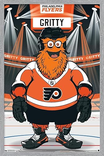 Miniatura 10 de Trends International NHL Philadelphia Flyers - Póster de pared Gritty 19, 22.375 x 34 pulgadas, versión sin marco