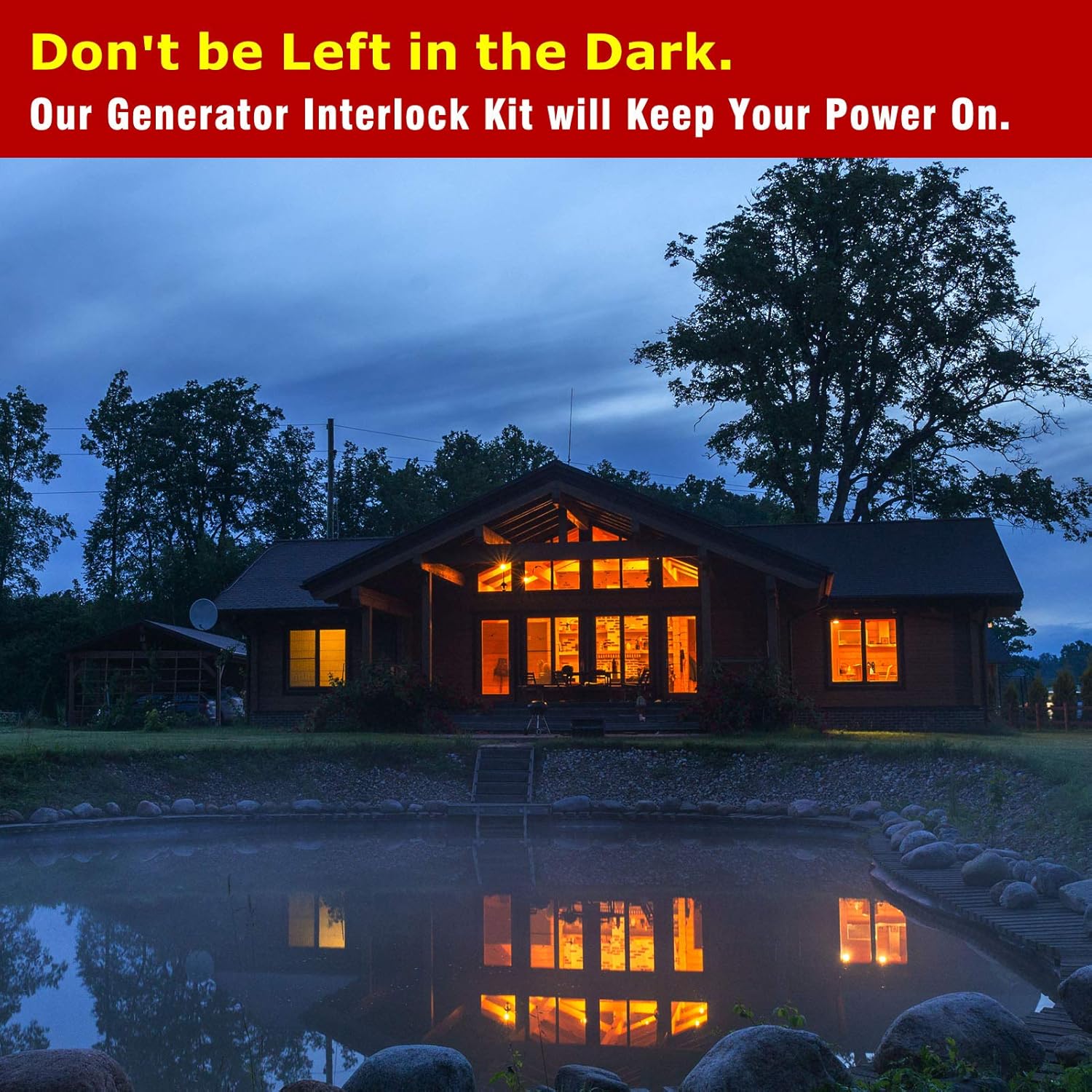 Generator Interlock Kit Compatible with Square D QO HOM 150 or 200 amp panels. 1 3/8 Inch Spacing between main and branch breaker, update versioner, Professional and Interlock Kit, new version - - 