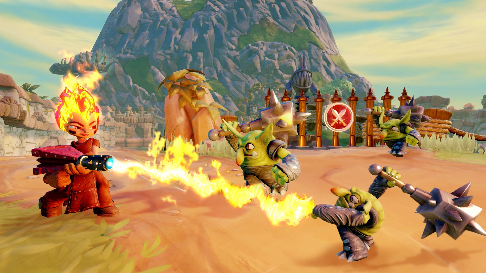 Skylanders Trap Team - Triple Pack - Blades, Tidal Wave Gill Grunt, Torch