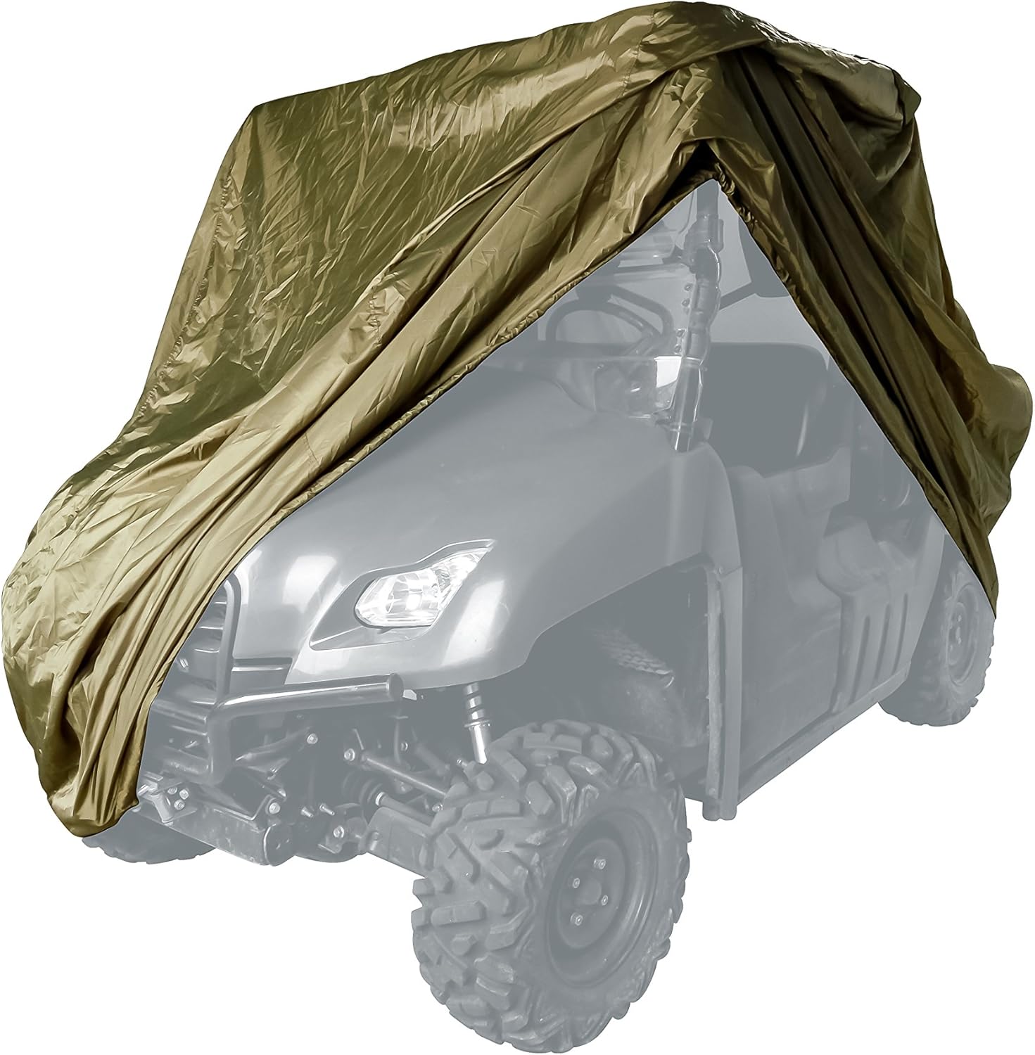 Black Boar ATV Cover - Features Waterproof Polyurethane Coating for Protection Against The Weather - Sewn-in Straps & Buckles - Jungle Camo, Extra Large Over 450cc (66021)
