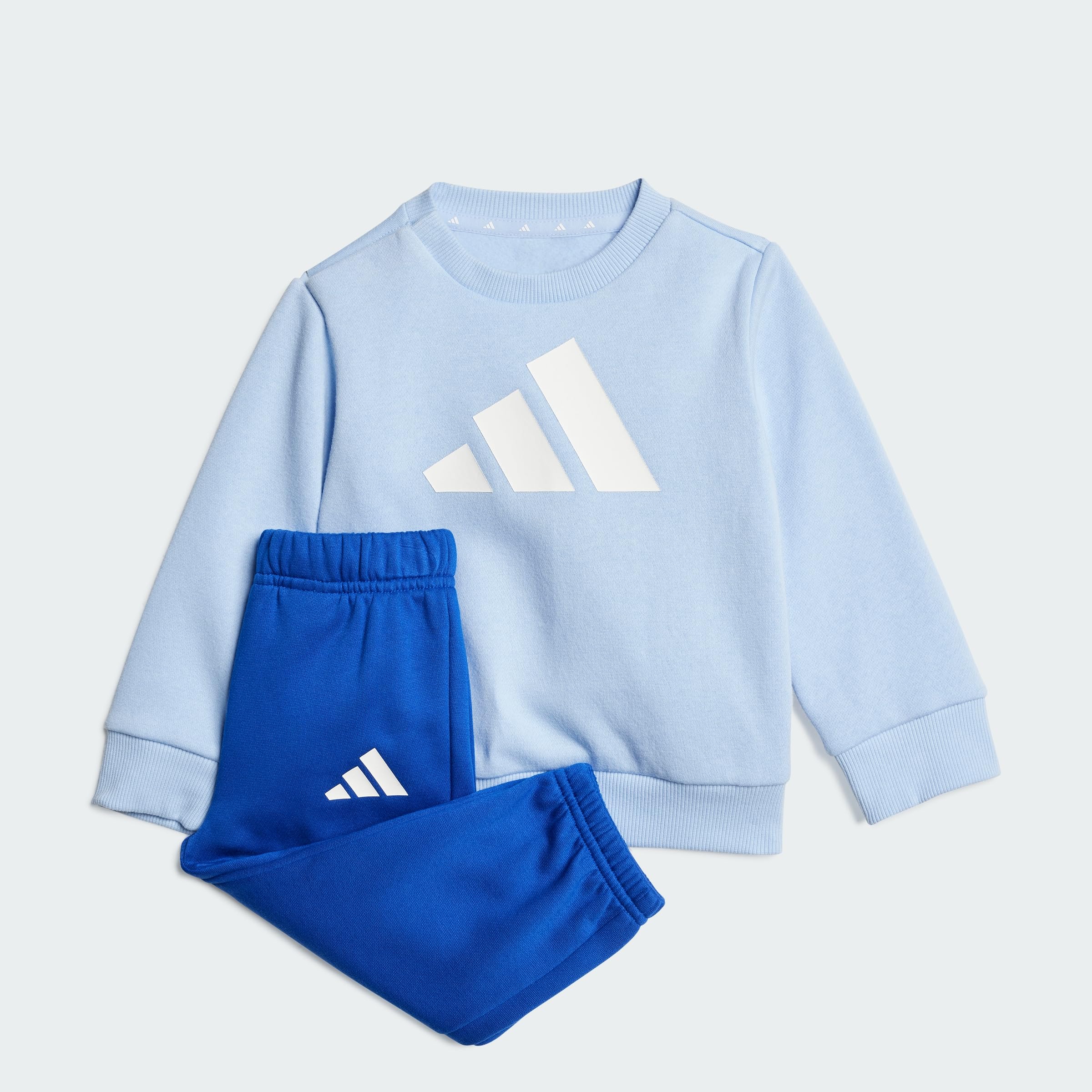 adidas Unisex bebé ESSENTIALS JOGGER, Glow Blue/White, 18-24 Months