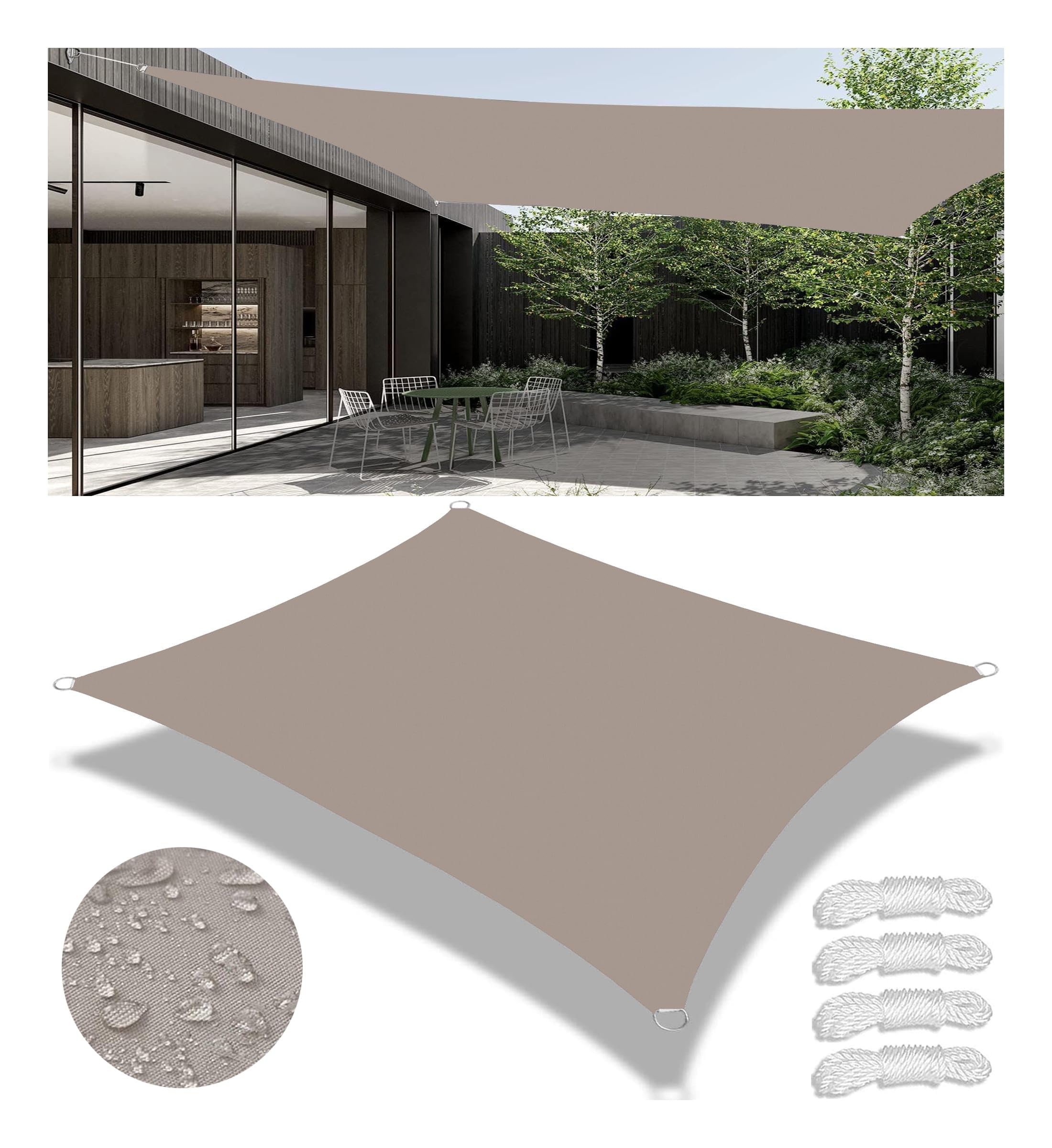 Toldo vela impermeable