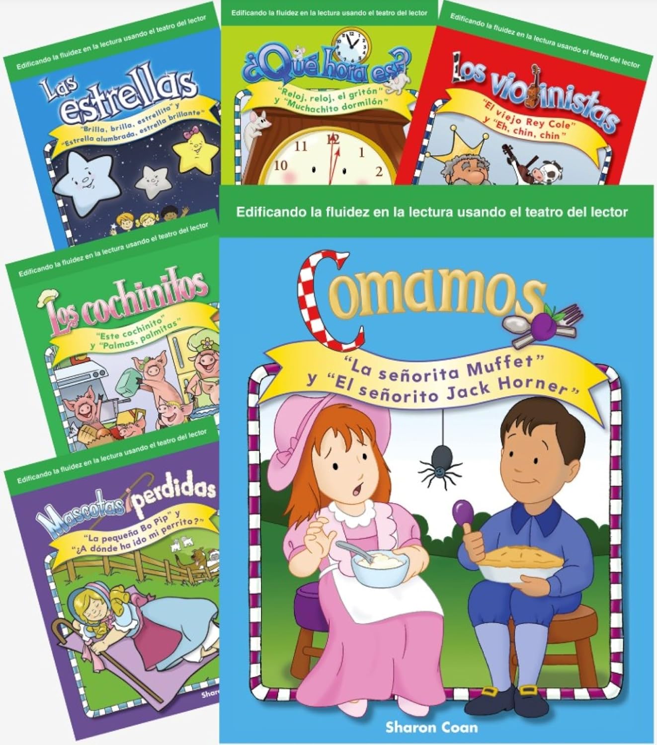 Children's Rhymes 6-Book Spanish Set      Paperback – April 1, 2014