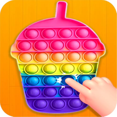 Pop It Fidget 3D - Satisfying Sensory Fidget Toys push pop bubble popper autism special needs bubble wraps like antistress and anti axiety game for self regulation