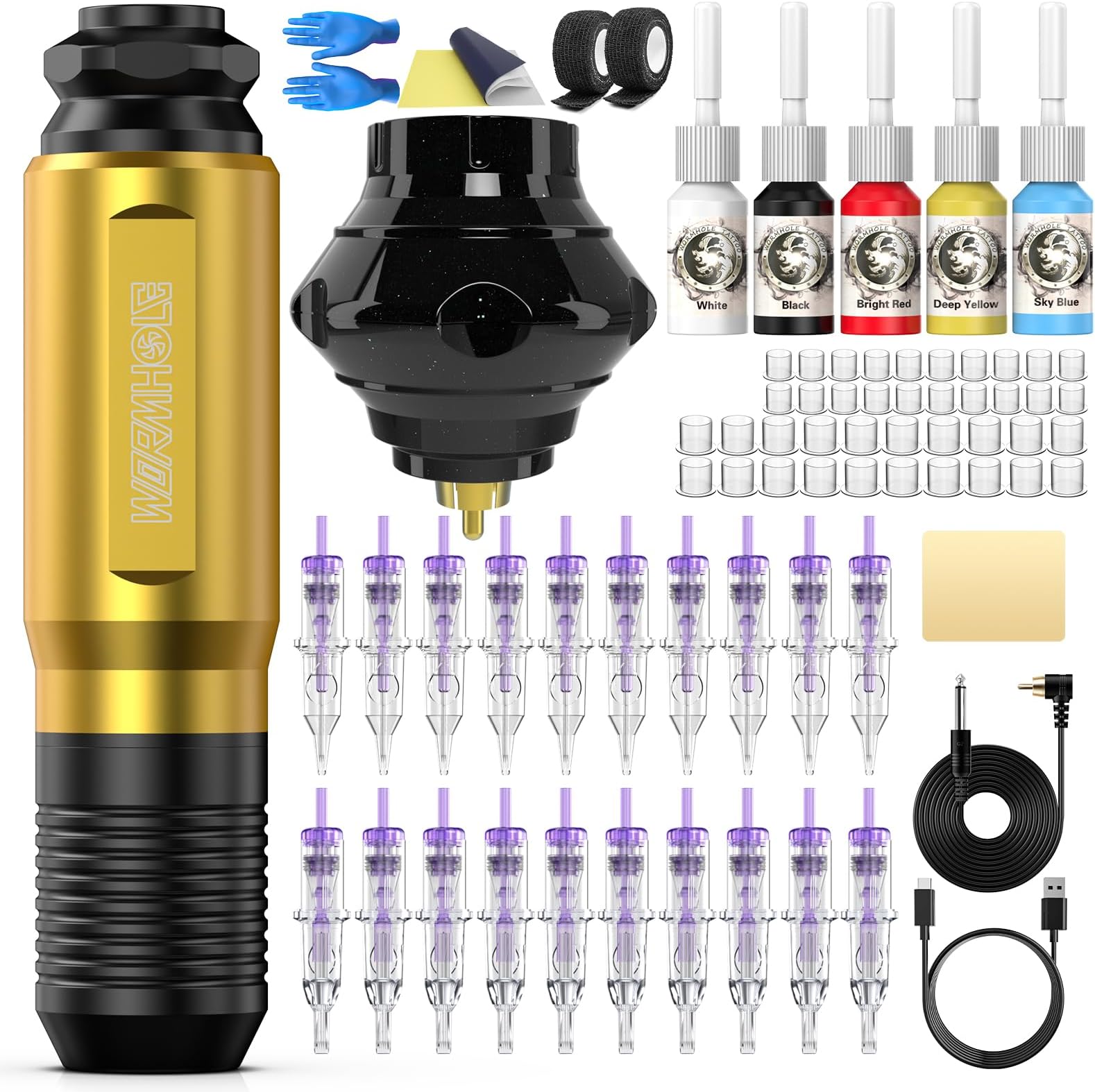 Wireless Tattoo Kit, Tattoo Machine Kit Tattoo Pen Kit