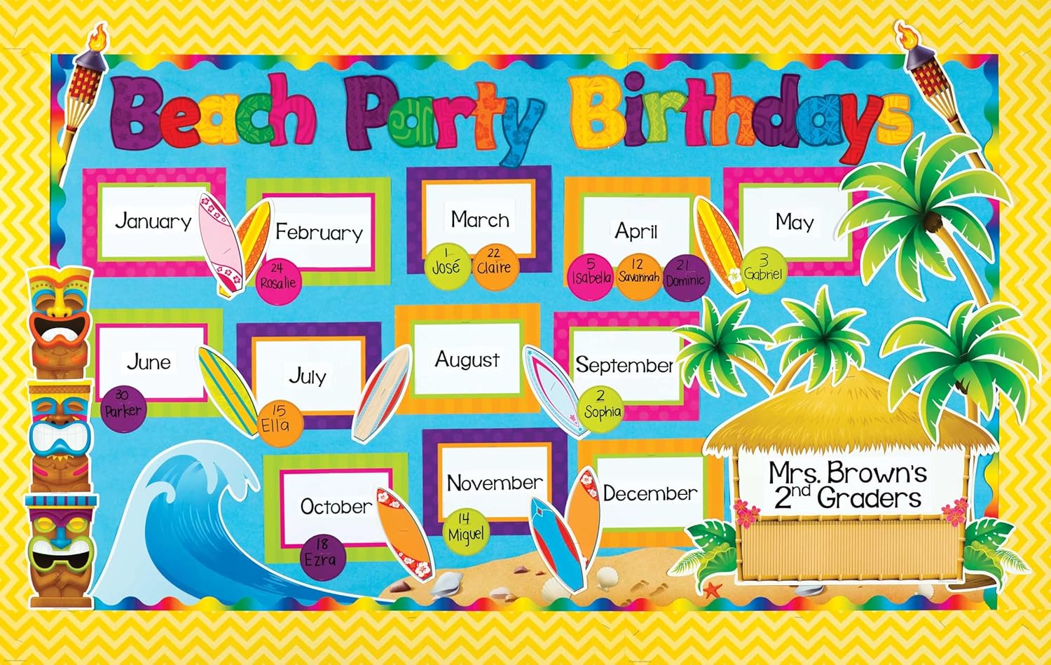 Teacher Created Resources Colorful Circles Mini Accents - 5127 Classroom Decorations