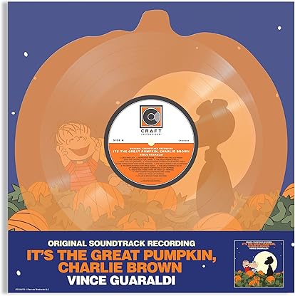 It's The Great Pumpkin, Charlie Brown [Translucent Orange Pumpkin Shaped 33 1/ por Vince Guaraldi — capa do álbum