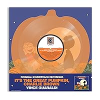 Vista 1 de Its The Great Pumpkin Charlie BrownTranslucent Orange Pumpkin Shaped 33 13rpm LP