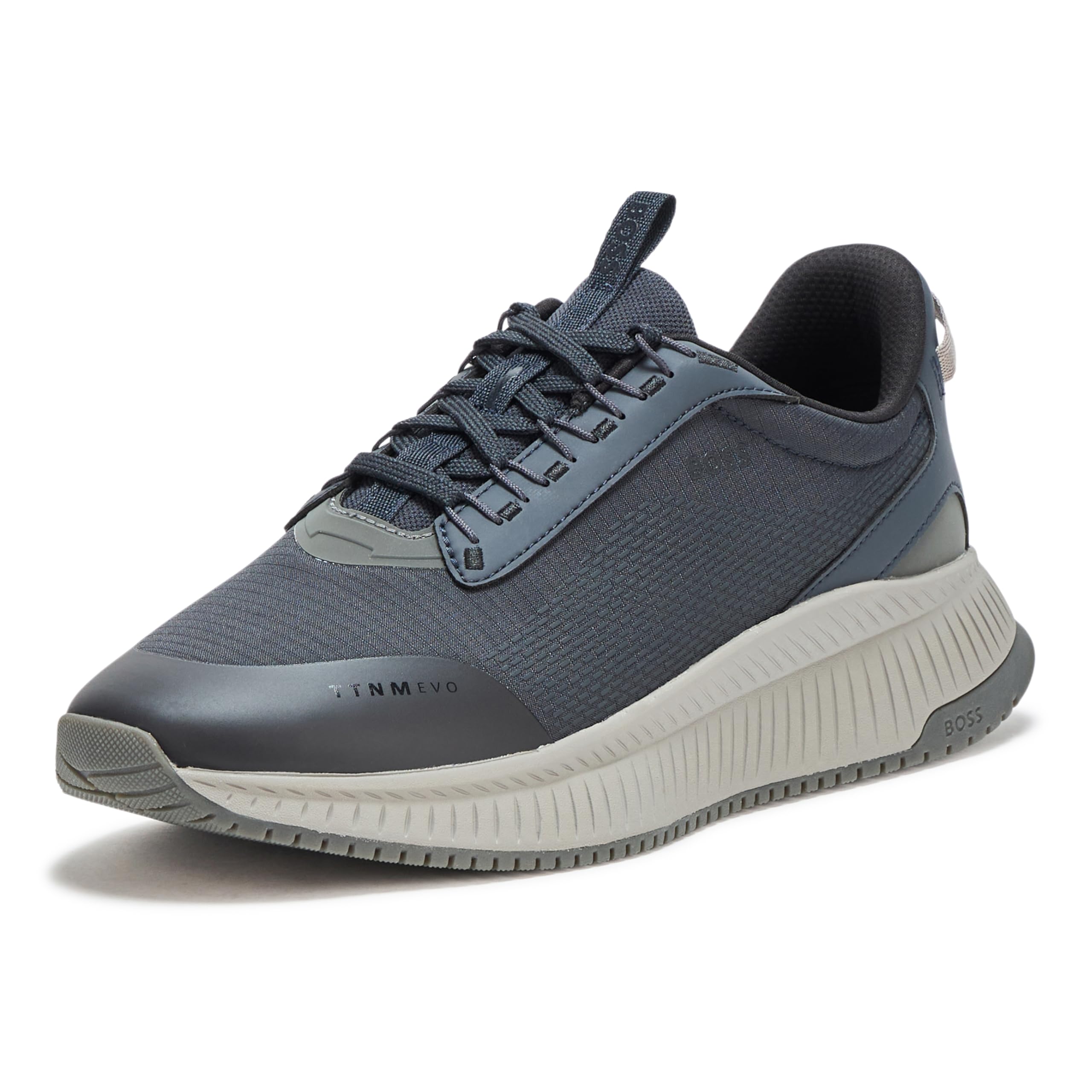 BOSS Men's Modern Knit Structure Running Sneaker