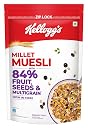 Kellogg's Millet Muesli with 84% Fruit, Seed & Multigrain| Power Breakfast | No Maida No Palm Oil | India's No 1 Muesli | 1000g gallery image
