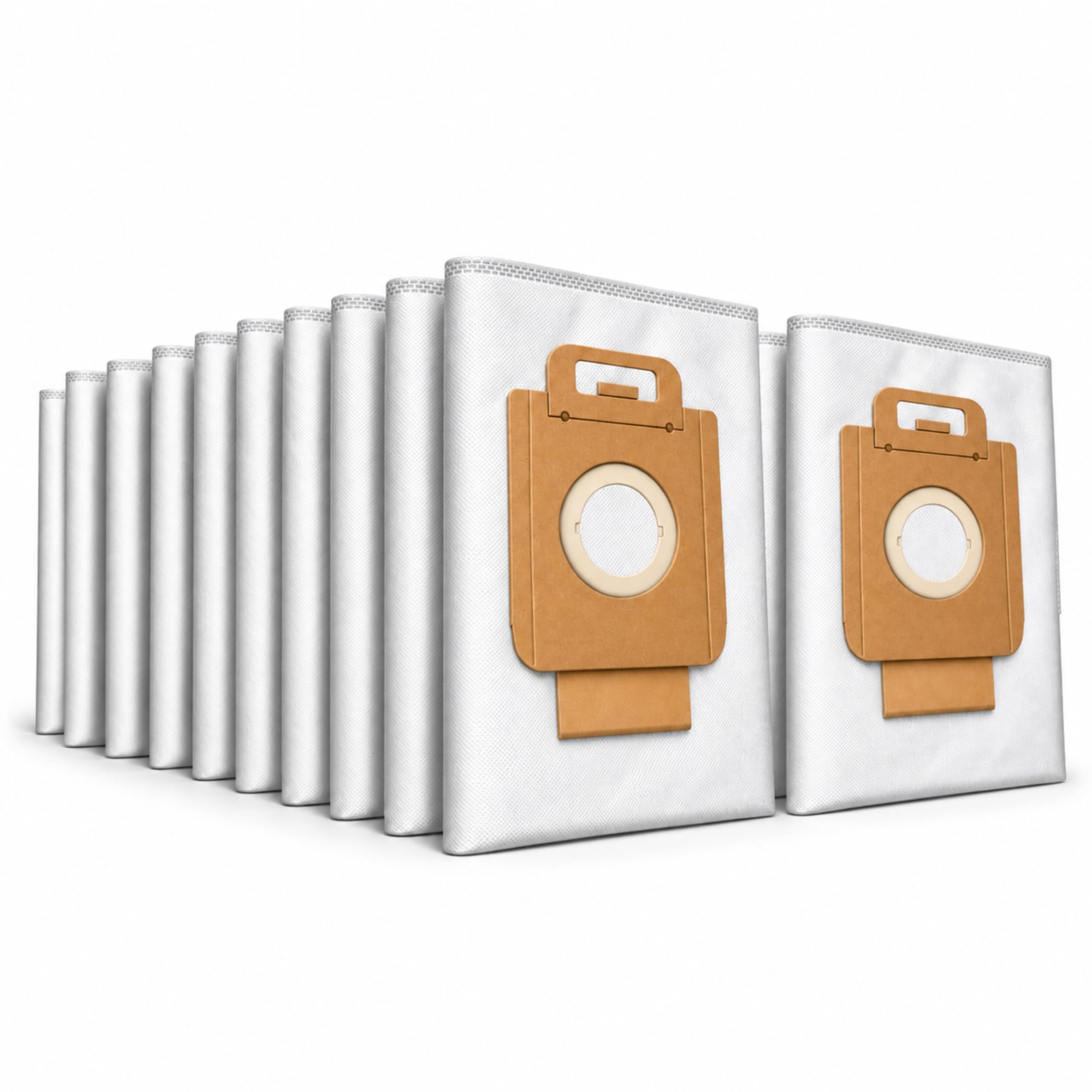 SAFE 'N CLEAN Bolsas de Microfibra Premium compatibles con Nilfisk Select, Elite y Power | Alta Filtración y Larga Duración | Compatible con 128389187 | 20 Unidades
