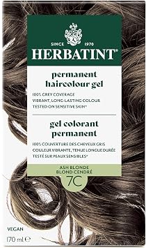 Herbatint Hair Color 7C Ash Blonde, 4.55 oz