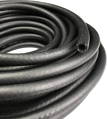 KRD PERFORMANCE Black -6 AN NBR Push On Hose Fuel Line Compatible With - View #10
