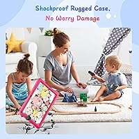 Vista 8 de HAOVM Tableta de 10 pulgadas, SIM 4G desbloqueada, Tableta Android 14 con ranura para tarjeta SIM, pantalla táctil IPS, procesador rápido de 2.0GHz