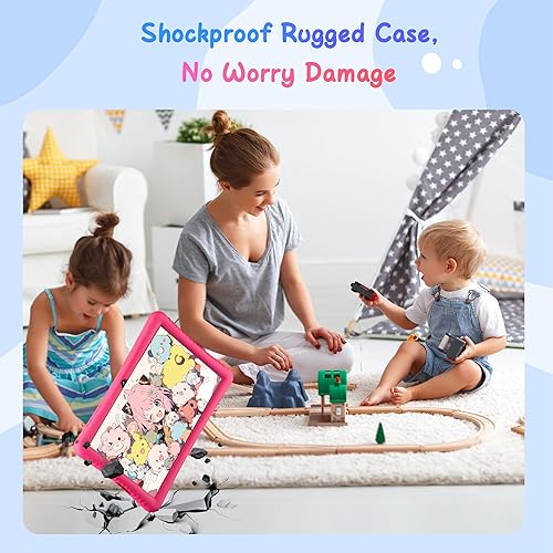 Miniatura 8 de HAOVM Tableta de 10 pulgadas, SIM 4G desbloqueada, Tableta Android 14 con ranura para tarjeta SIM, pantalla táctil IPS, procesador rápido de 2.0GHz,