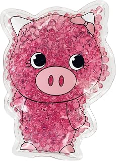 THERA°Pearl TheraPearl Children's Pals, Pearl The Pig, Non Toxic Reusable Animal Shaped Hot Cold Therapy Pack, Flexible Compress for Injuries, Swelling, Pain Relief, Bee Stings