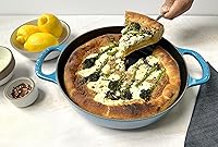 Vista 7 de Le Creuset Signature - Sartén de hierro fundido para uso diario, 11 pulgadas, merengue