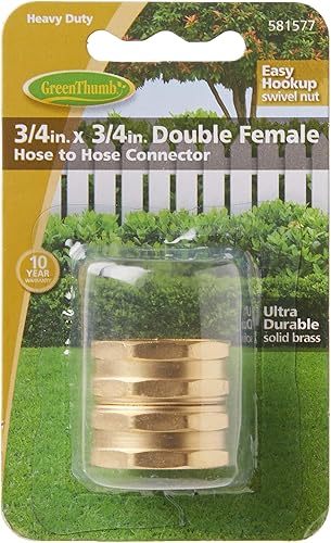 Miniatura 2 de Fiskars Brands 7FHS7FGT 3/4x3/4 pulgadas, conector de manguera a manguera., 1, Verde