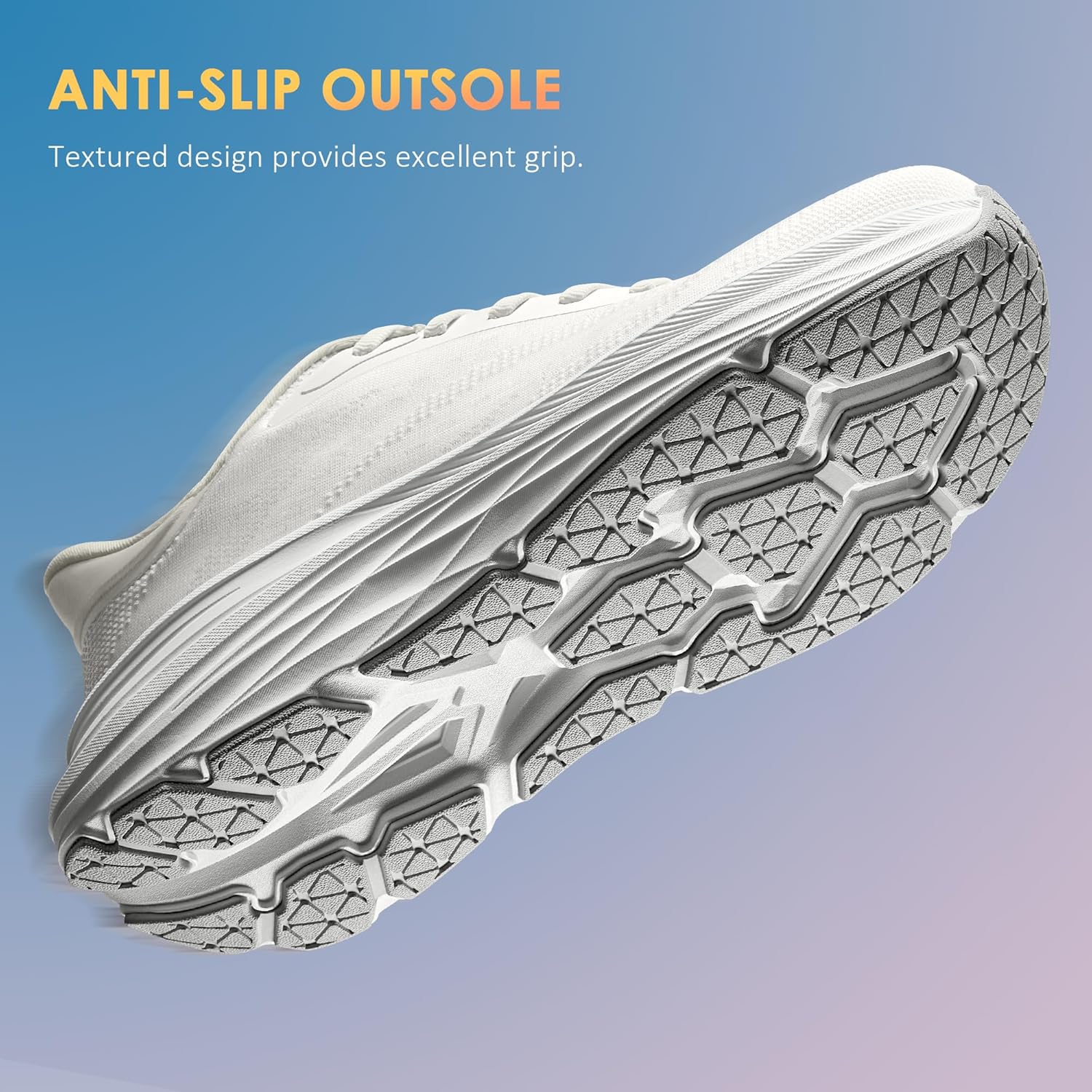 Vilanva Women's Walking Shoes Cushion Running Tennis Shoes Non-Slip Comfortable Workout Gym Sports Athletic Fashion Sneakers - Image 5